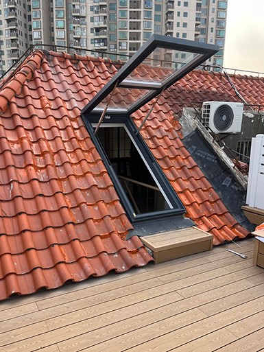 Energy Efficient Triple Glazed Aluminium Roof Windows factory