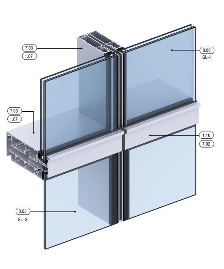Glass Curtain Wall Windows suppliers