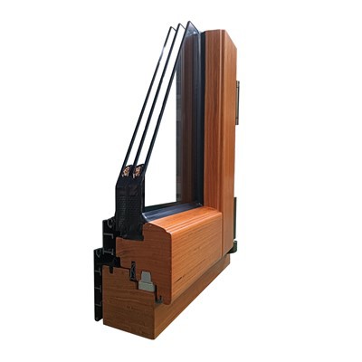 หน้าต่างไม้หุ้มอลูมิเนียมสั่งทำพิเศษระดับพรีเมี่ยม